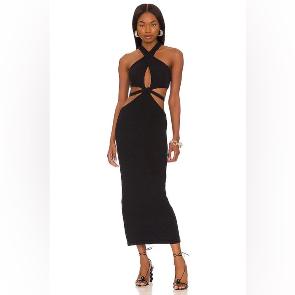 Cult Gaia Aziza cut out dress.